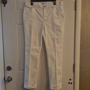 White Jeans,size 14. Kim Rogers